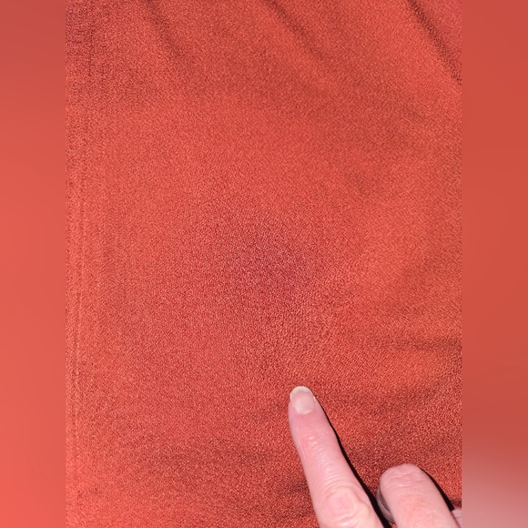 H&M Women's M Sleeveless Rust Red Dress - Picture 8 of 12